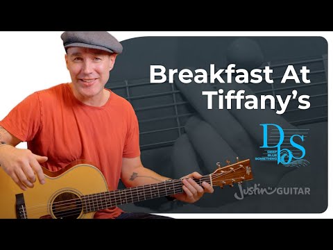 How to play Breakfast at Tiffany&#039;s - Easy Guitar Lesson