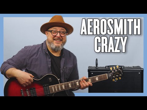 Aerosmith Crazy Guitar Lesson + Tutorial