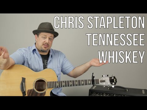 Chris Stapleton - Tennessee Whiskey - Guitar Lesson - How To Play Super Easy Beginner Acoustic