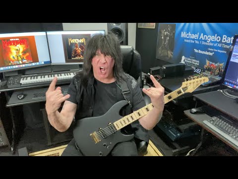 Guitarist Michael Angelo Batio Will Perform With MANOWAR - First Preview