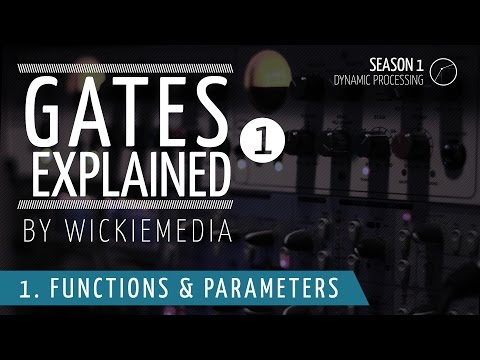 Audio Gates &amp; Expanders Explained #1