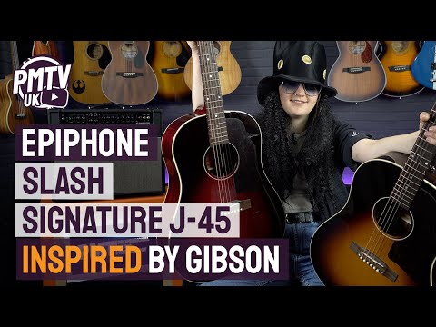 Epiphone &#039;Inspired By Gibson&#039; Slash Signature J-45 - Overview &amp; Demo