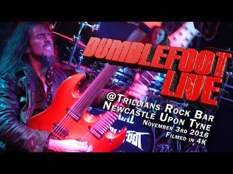 Bumblefoot Live in Newcastle - filmed in 4K!