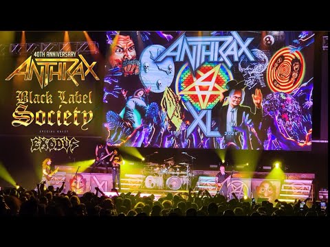 Anthrax 40th Anniversary Tour Live 2023 Tech Port Arena San Antonio