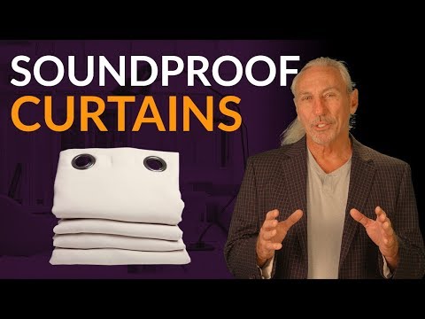 Soundproof Curtains - www.AcousticFields.com