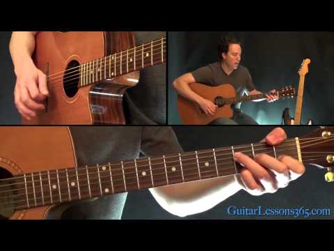 Johnny Cash - Hurt Guitar Lesson - Acoustic