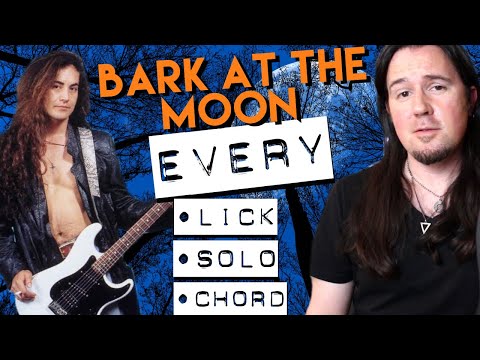 The ULTIMATE Bark at the Moon Guitar Lesson w/Ben Eller