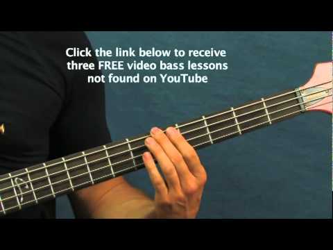 easy bass guitar song lesson crazy train ozzy osbourne