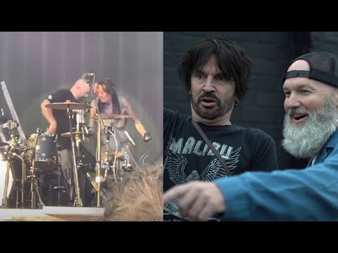Motley Crue&#039;s Tommy Lee Caught Using Pre Recorded Drums?