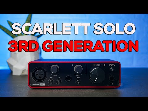 SCARLETT SOLO 3RD GEN | Unboxing and Review | Tagalog/Filipino