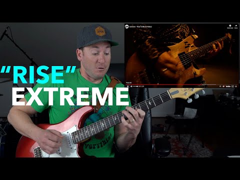 Guitar Teacher REACTS: Extreme - &quot;Rise&quot; | KILLER Nuno Bettencourt Solo