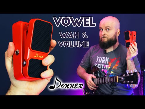 Vowel Mini Wah &amp; Volume Pedal By Donner Review And Demo
