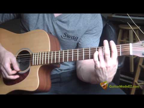 The Beatles I&#039;ve Just Seen A Face Guitar Lesson