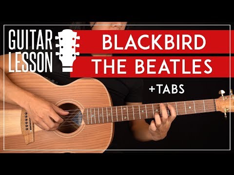 Blackbird Guitar Lesson 🎸 The Beatles Tutorial |Fingerpicking + TAB|