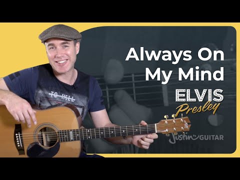 Always On My Mind Easy Guitar Lesson | Elvis Presley