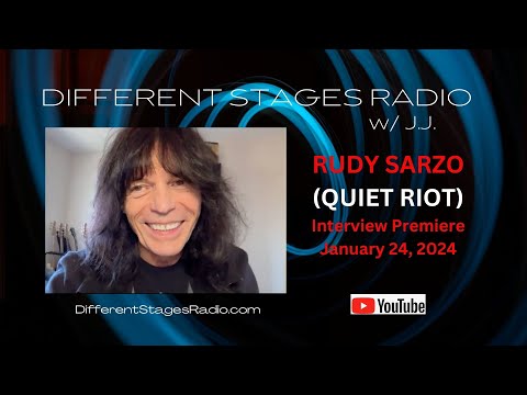 RUDY SARZO - QUIET RIOT Interview - Different Stages Radio w/ J.J. - DSR January 24, 2024