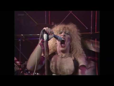 Twisted Sister I&#039;m Am I&#039;m Me BBC Top of the Pops 7-4-1983