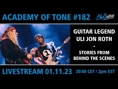 Academy Of Tone #182: Guitar Legend Uli Jon Roth - Live Interview