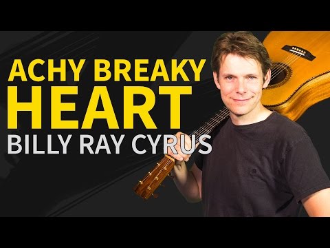 How To Play Achy Breaky Heart Guitar Lesson - Easy Guitar Tutorial