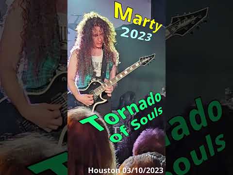 Tornado of Souls solo - Marty Friedman - Houston 03/10/2023 #shorts #guitar