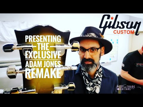 Gibson&#039;s Cesar Gueikian Presents Stolen Adam Jones Les Paul Remake to #1 Fan // Gibson Custom HQ