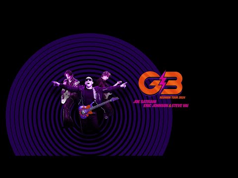 G3 2024 Featuring Joe Satriani, Eric Johnson &amp; Steve Vai Announce