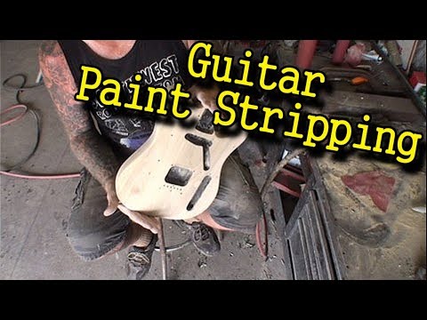 How To Strip Paint Off A Solid Body Electric Guitar