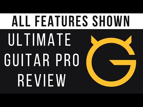 REVIEW - Ultimate Guitar Pro Review - ALL FEATURES SHOWN