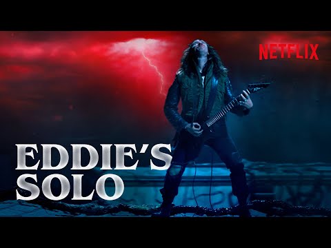 Eddie Munson&#039;s Upside Down Guitar GOD Scene - Master of Puppets | Stranger Things | Netflix