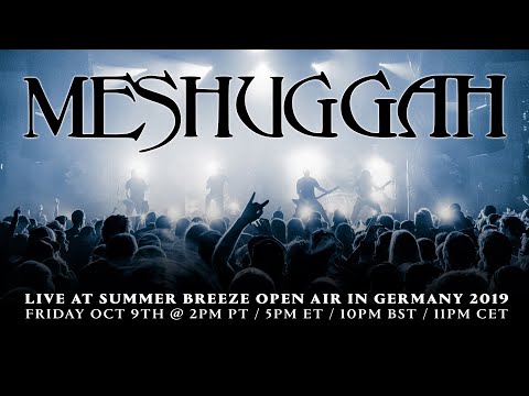 Meshuggah - Live at Summer Breeze Open Air in Germany 2019
