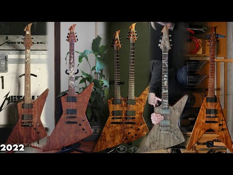 ALL James Hetfield&#039;s Ken Lawrence Guitars Collection 2022