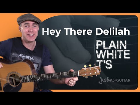 Hey There Delilah by Plain White T&#039;s | Easy Fingerstyle Guitar