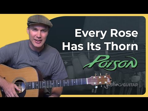 Every Rose Has Its Thorn by Poison | Easy Guitar Lesson