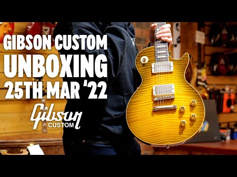 Gibson Custom Is Back! | Gibson Custom Unboxing March 25th 2022!