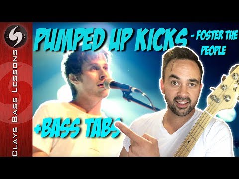 PUMPED UP KICKS - Bass lesson with TABS - FOSTER THE PEOPLE