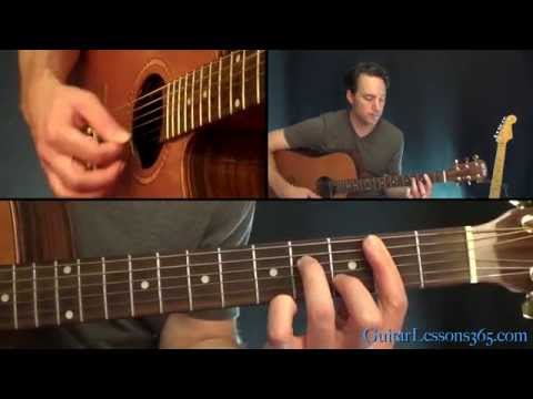 Pink Floyd - Brain Damage Guitar Lesson (Acoustic)