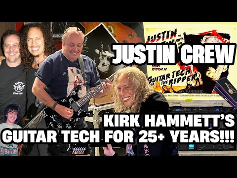 JUSTIN CREW INTERVIEW // For 25+ years, Kirk Hammett of Metallica has relied upon Justin Crew...