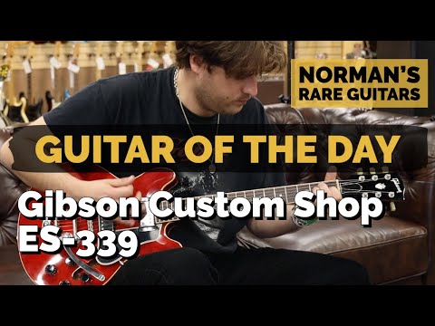 Guitar of the Day: Gibson Custom Shop ES-339 Cherry | Norman&#039;s Rare Guitars