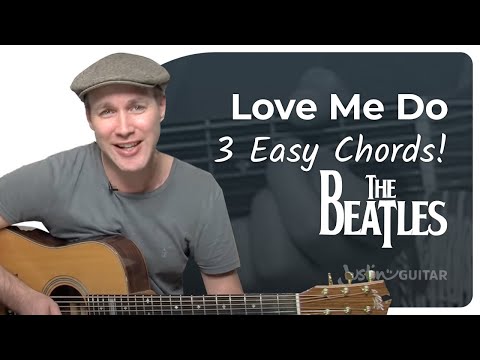 Love Me Do Easy Guitar Lesson | The Beatles