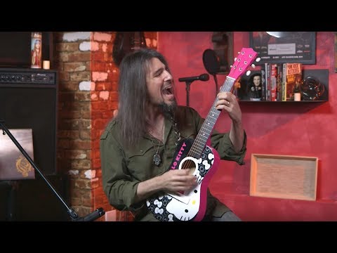 Bumblefoot Jams Rock + Metal Classics on Hello Kitty Guitar