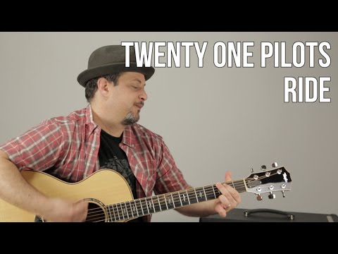 twenty one pilots: ride - How to Play On Guitar - Guitar Lesson Tutorial - Easy Acoustic Songs