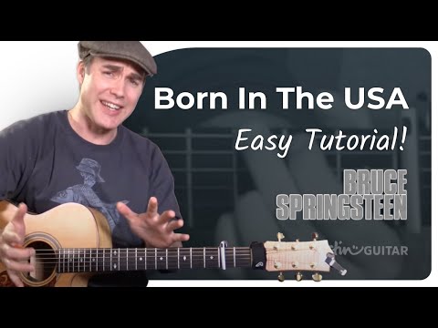 How to play Born In The USA on guitar | Easy Chords