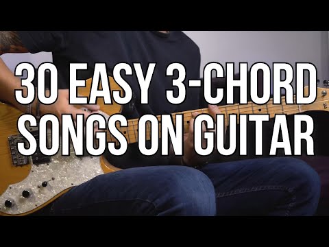 30 Easy 3 Chord Songs to Play on Guitar