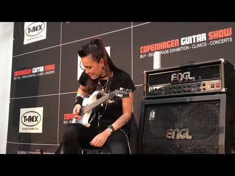 Jen Majura - Evanescence medley @ Copenhagen Guitar Show 2018