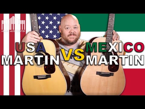 Made in the USA Martin D-28 vs. Made in Mexico Martín D-13E | What&#039;s the difference?