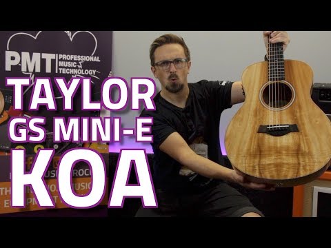 Taylor GS Mini-E Koa Travel Electro-Acoustic - Review &amp; Demo