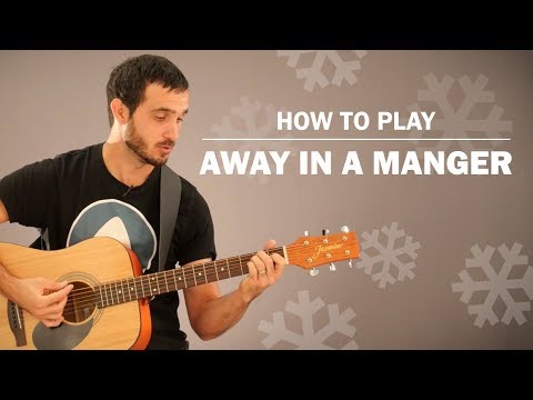 Away In A Manger | How To Play | Beginner Guitar Lesson