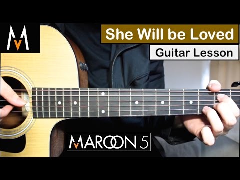 Maroon 5 - She Will Be Loved | Guitar Lesson (Tutorial) How to play Chords