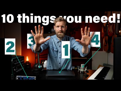 BEGINNER HOME STUDIO SETUP (and why every musician needs one)