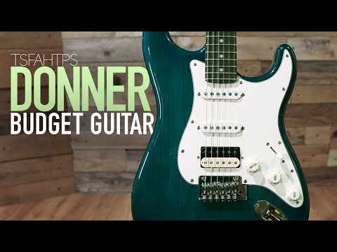 It can&#039;t be this cheap!! Donner DST-400B Electric Guitar